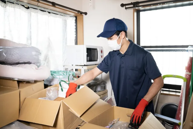 専門業者の遺品整理サービスの内容と流れ