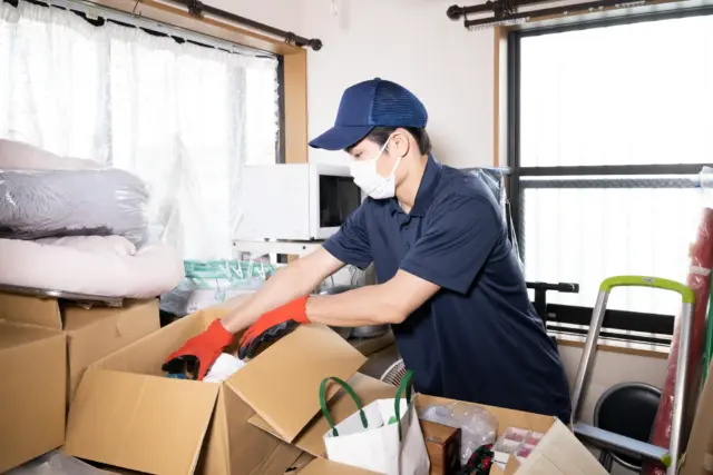 遺品整理の当日の流れは？